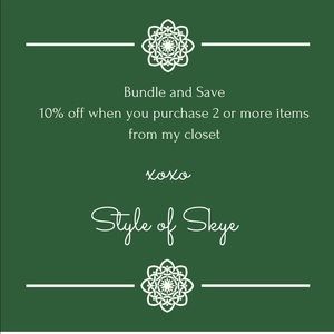 Bundle and Save $$$